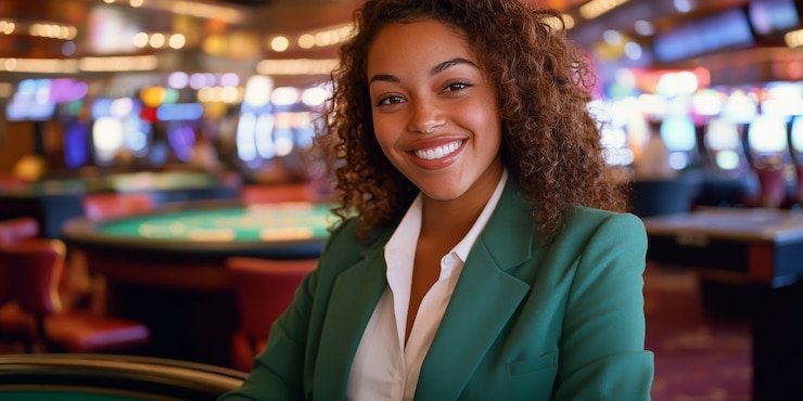 d 18 High-Stakes Blackjack Tables